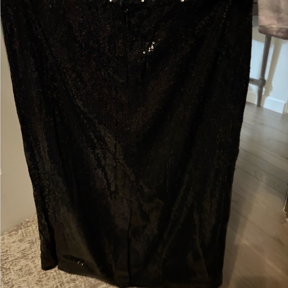 Calvin Klein Black Sequin Party Skirt - Picture 3 of 4